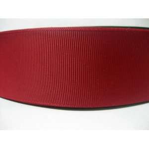  3yd Red Solid 3/8 Grosgrain Ribbon By The Yard: Arts 