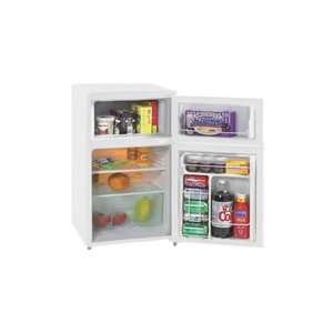    Avanti White 3.1 Cu. Ft. 2 Door Refrigerator: Kitchen & Dining
