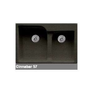   Advantage 3.2 Double Bowl Kitchen Sink with Three Faucet Holes 25 3 57