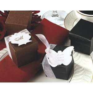  Mocha Favor Box (25 per order) Wedding Favors: Kitchen 