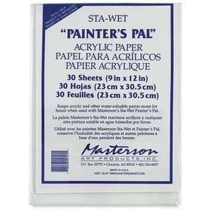   Painters Pal Palette   Acrylic Film, Pkg of 30 Arts, Crafts & Sewing