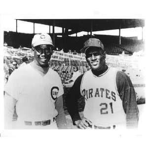   Pirates photo   Roberto Clemente and Ernie Banks: Sports & Outdoors