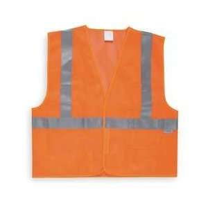  Condor 1YAG2 Safety Vest, Class 2, XXL, Mesh, Orange