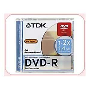 TDK DVD R, 1.4Gb, 8cm, 30min, Pack 5, Camcorder Mini dvd 