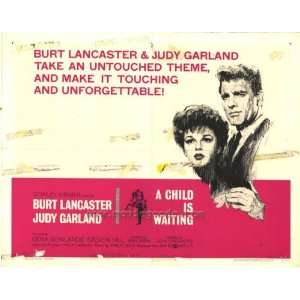  A Child is Waiting Poster B 27x40 Burt Lancaster Judy 