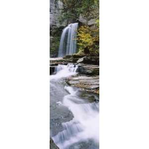  Stream Flowing Below a Waterfall, Eagle Cliff Falls 