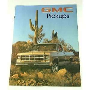  1978 78 GMC PICKUP TRUCK BROCHURE C1500 C3500 K2500 