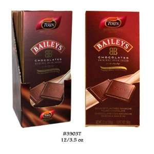 Turin Baileys Irish Cream Flavor Milk Chocolate Bar (Pack o:  