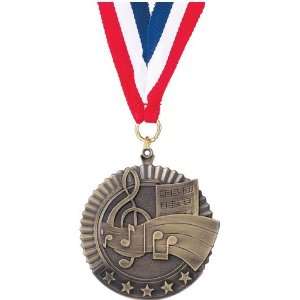 Academics and Scholastic Medals   2 3/4 inches New High Definition Die 