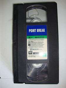 POINT BREAK, VHS, 1996  