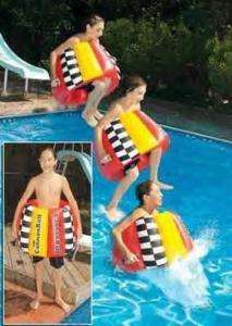 Cannon Ball Cannonball Jumping Floatation Pool Toy Ring 723815904607 