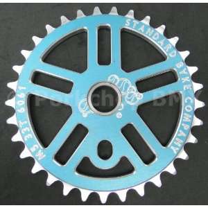   alloy M5 BMX bicycle chainwheel   33T   NOS   BLUE: Sports & Outdoors
