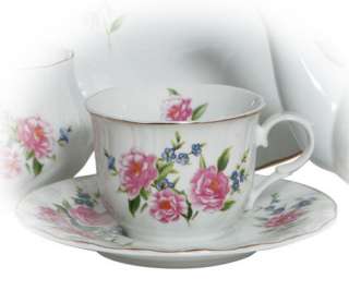 Our Bulk Discount and Wholesale Tea Cup and Saucer Sets are Full Size