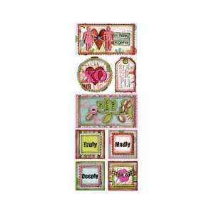    Persuasion Cardstock Stickers 4.75X12 Adore