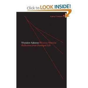   ) [Hardcover](2010)byTheodor Adorno,E. F. N. Jephcott:  N/A : Books