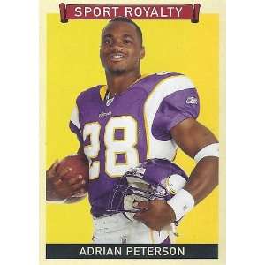  2009 Upper Deck Goudey #251 Adrian Peterson Sport Royalty 