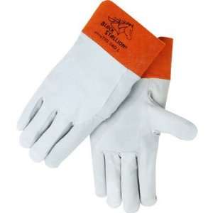 Black Stallion 34D Quality Relaxed Fit Deerskin TIG Welding Gloves 