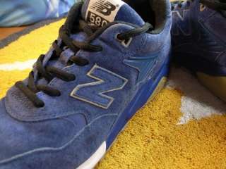   OWNED NEW BALANCE NB MT580 MAD HECTIC X STUSSY BL BLUE SZ 10  