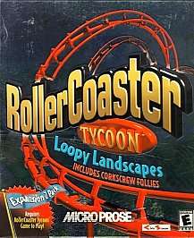 RollerCoaster Tycoon Loopy Landscapes PC, 2000 742725224575  