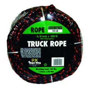 Rope King TR 38100 Truck Rope 3/8 inch x 100 feet  