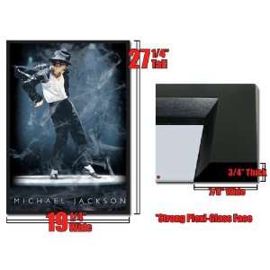    Framed Michael Jackson 3D Lenticular Poster Dancing