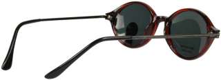 Vintage Style Cat Eye Tortoise/Gunmetal Round Sun Glasses 260G  