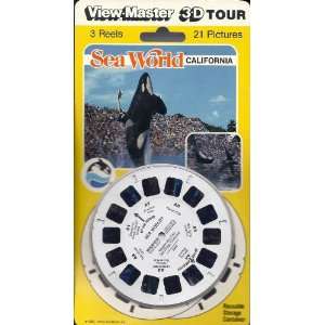  Sea World California 3d View Master 3 Reel Set: Toys 