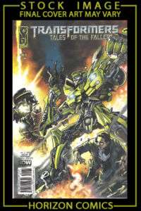 TRANSFORMERS TALES FALLEN #1 (of 5) IDW Comics COVER B  