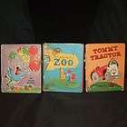 1940 s 3 whitman publishing childrens books tommy tractor zoo