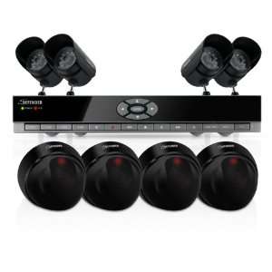  Defender SN502 4CH 001 4 Channel H.264 DVR Security System with 4 