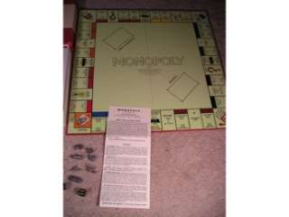 WADDINGTONS MONOPOLY ~ 1961 LONDON VERSION OF PARKER BROTHERS GAME 