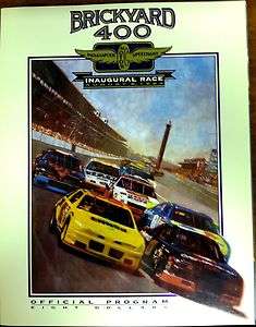   Brickyard 400 Indianapolis Motor Speedway NASCAR Race Program  