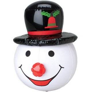 Large Festive Inflatable Snowman Christmas Decoration