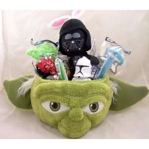   Yoda Easter Basket Darth Vader Bunny Ears Stuffed Animal Toys & Games