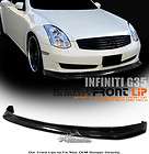   03 06 Infiniti G35 2D/2DR/Coupe Front Bumper Lip Spoiler (Body Kit