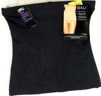 Bali 8305 Black FIRM Control Waist Shaper Smoother Cincher NEW Tag$37 