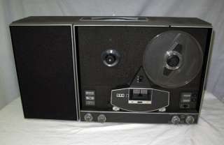 Vintage Ampex Model 761 Portable Reel to Reel Player Recorder  
