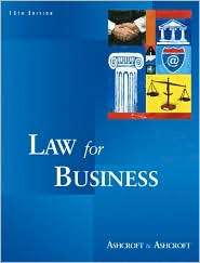   for Business, (0324261063), Janet Ashcroft, Textbooks   Barnes & Noble