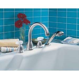  Delta Closeout 4789 SSGLHP Double Handle Roman Tub