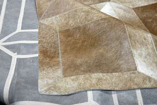 PATCHWORK COWHIDE RUG (order this rug in any sz) AREA CARPET COWSKIN 