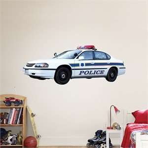  Fathead Police Car Wall Graphic: Home Improvement