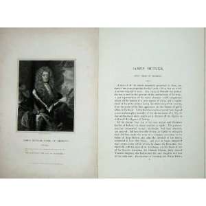    Memoirs Portrait 1836 James Butler Duke Ormond