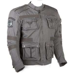  SPEED & STRENGTH CALL TO ARMS TEXTILE JACKET GREY MD 