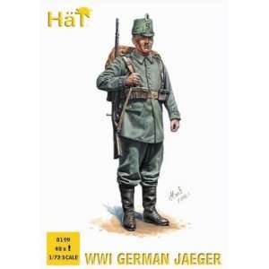  WWI German Jaegers (48) 1 72 Hat: Toys & Games
