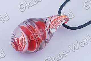 WHOLESALE 6PCS Lampwork Glass Pendant Necklaces FREE  