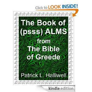 The Book of (psss)Alms from the Bible of Greede (Humor/satire 