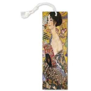    Fine Art Gustav Klimt Lady with a Fan Bookmark: Home & Kitchen