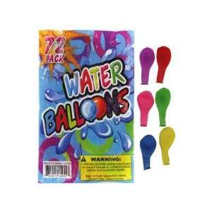 72 Pack water balloons   Case of 24