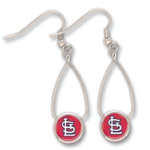    MLB St Louis Cardinals French Loop Earrings