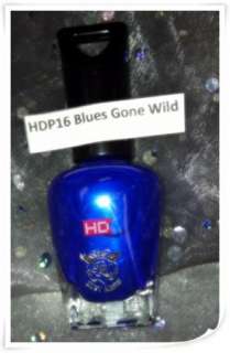 5oz HD Ruby Kisses HDP16 Blues Gone Wild HD POLISH  